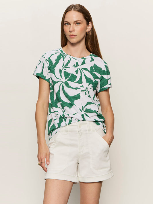 Sanctuary Clothing Trusted - THE PERFECT TEE GREEN INKED IMPRESSIONS