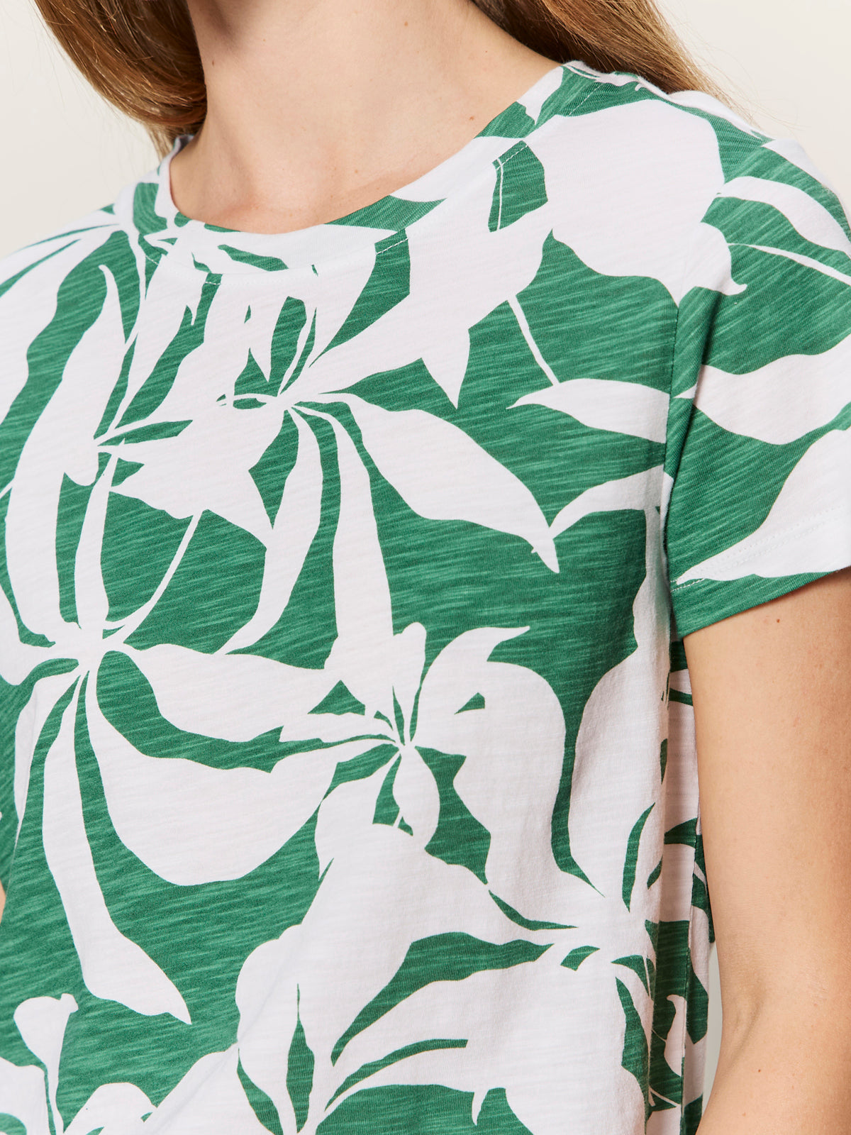 Sanctuary Clothing Trusted - THE PERFECT TEE GREEN INKED IMPRESSIONS
