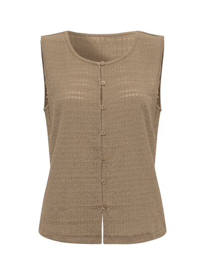 Sanctuary Clothing Sale - TEXTURED VACATION SHELL COVERT GREEN
