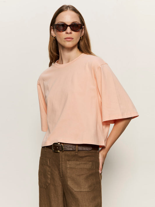Sanctuary Clothing Trending - BELLE TEE WASHED SALMON