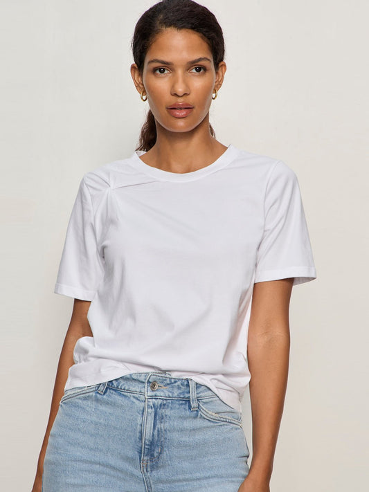 Sanctuary Clothing Deals - SOFT TWIST TEE WHITE