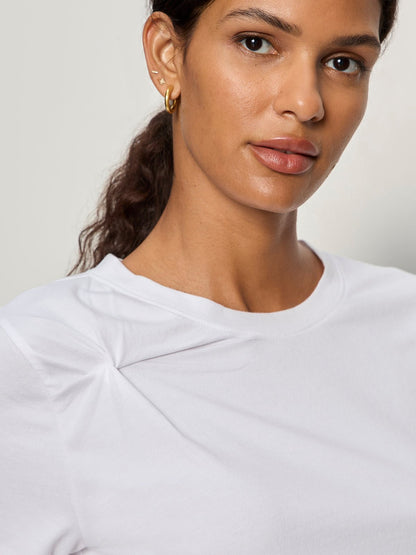Sanctuary Clothing Deals - SOFT TWIST TEE WHITE