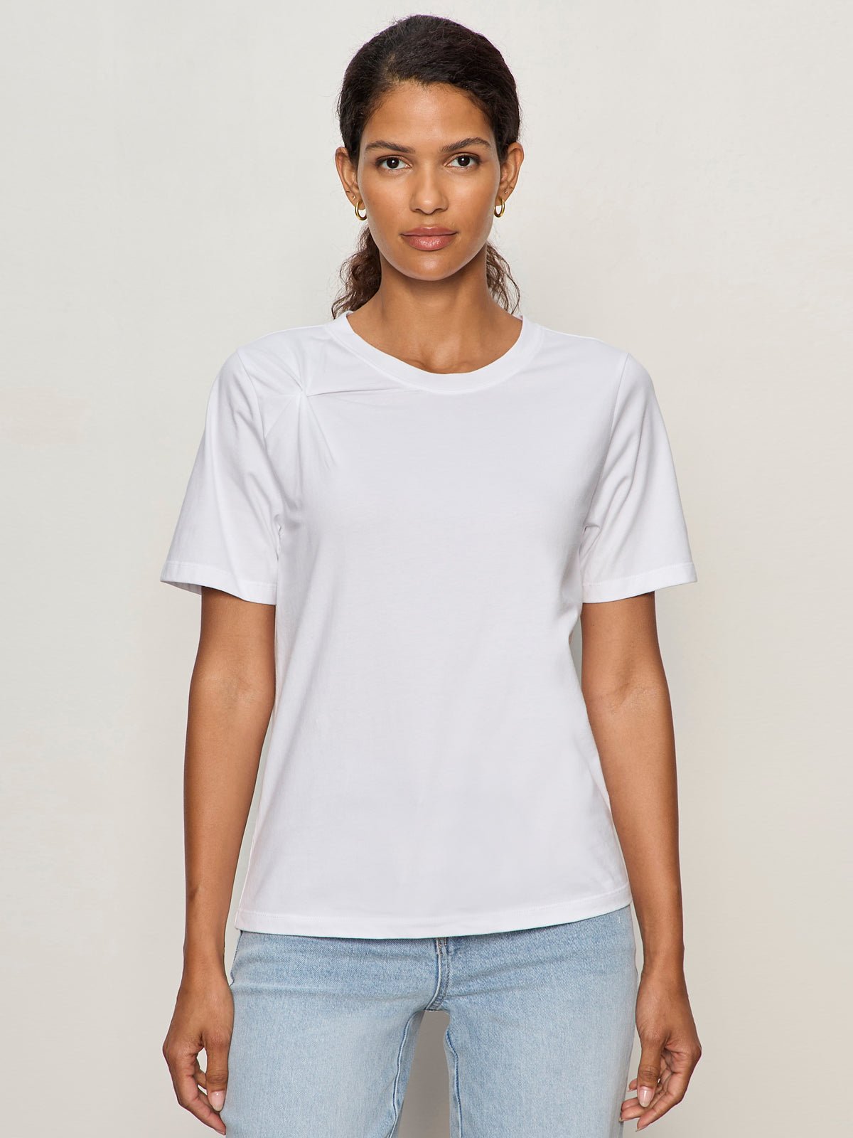 Sanctuary Clothing Deals - SOFT TWIST TEE WHITE