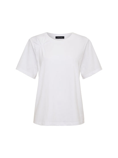 Sanctuary Clothing Deals - SOFT TWIST TEE WHITE