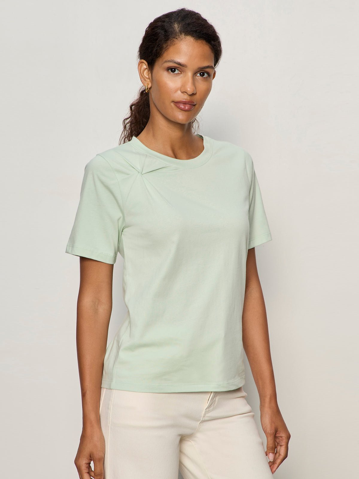Sanctuary Clothing Latest - SOFT TWIST TEE DETOX GREEN