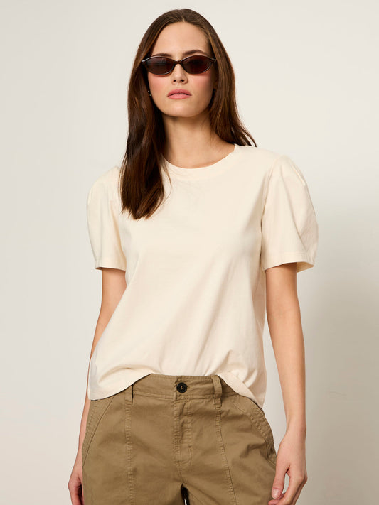 Sanctuary Clothing Discount - PLEATED TEE COLLAGEN