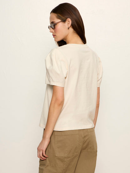 Sanctuary Clothing Discount - PLEATED TEE COLLAGEN