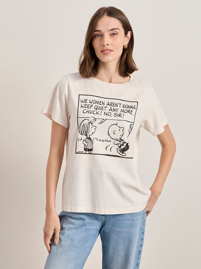 Sanctuary Clothing Hot Sale - AREN'T GONNA KEEP QUIET TEE PINK MILK