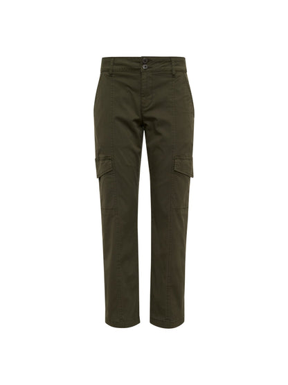 Sanctuary Clothing Quality - Rebel Straight Crop Pant Fatigue Extended Sizing