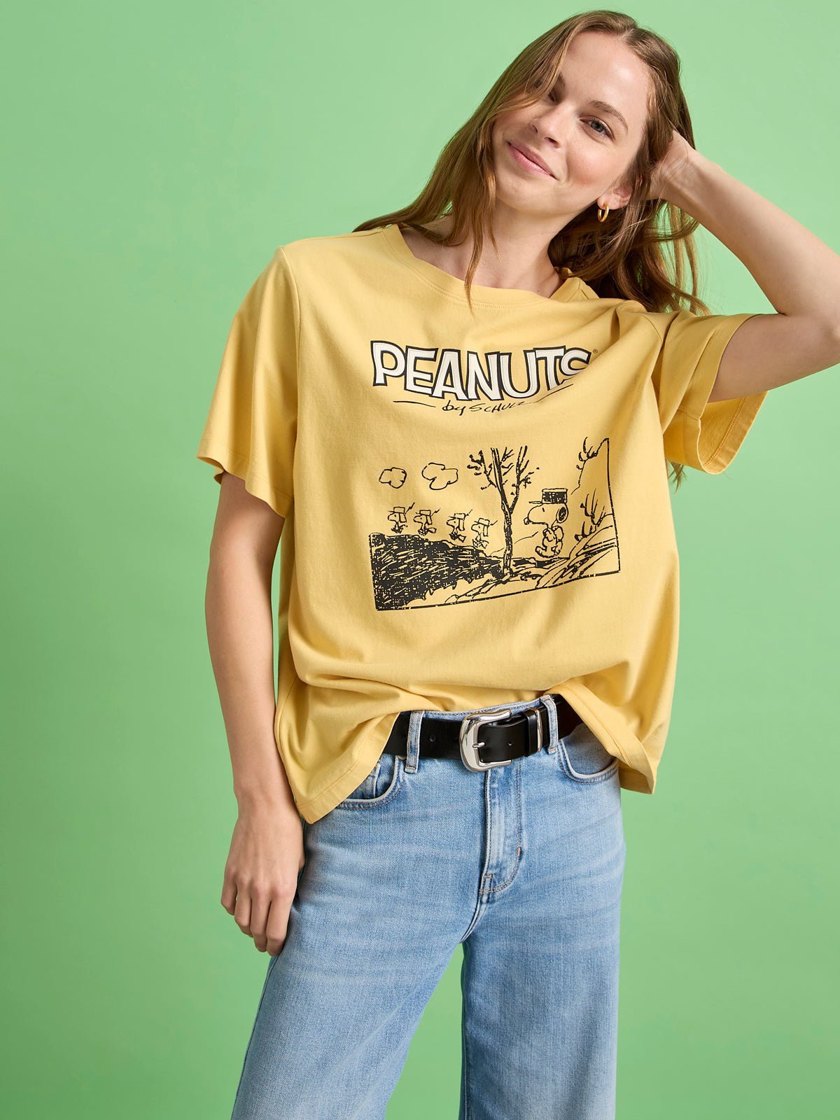 Sanctuary Clothing Popular - MARCHING TEE WASHED GOLD