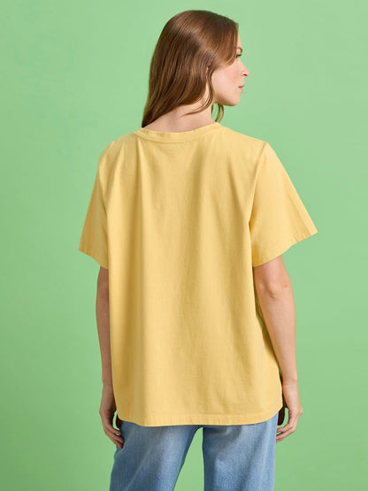 Sanctuary Clothing Popular - MARCHING TEE WASHED GOLD