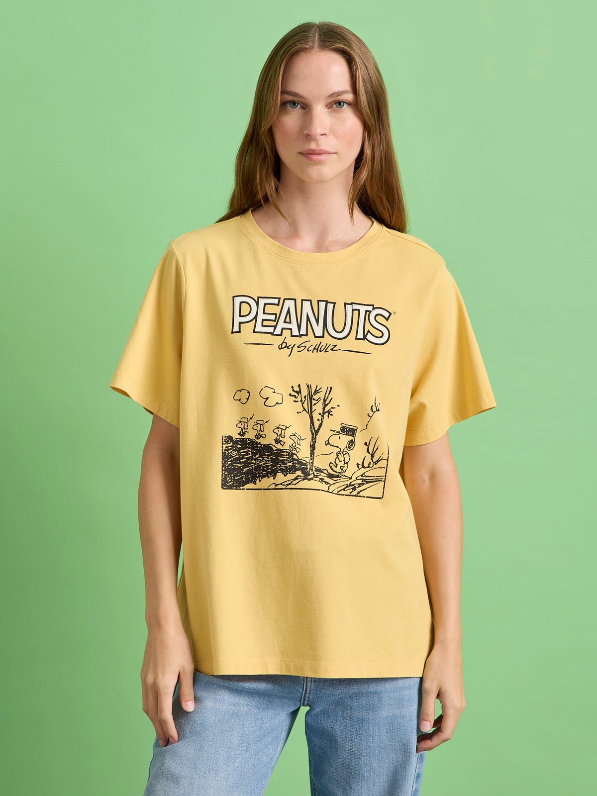 Sanctuary Clothing Popular - MARCHING TEE WASHED GOLD