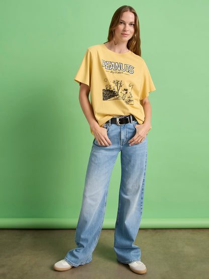 Sanctuary Clothing Popular - MARCHING TEE WASHED GOLD