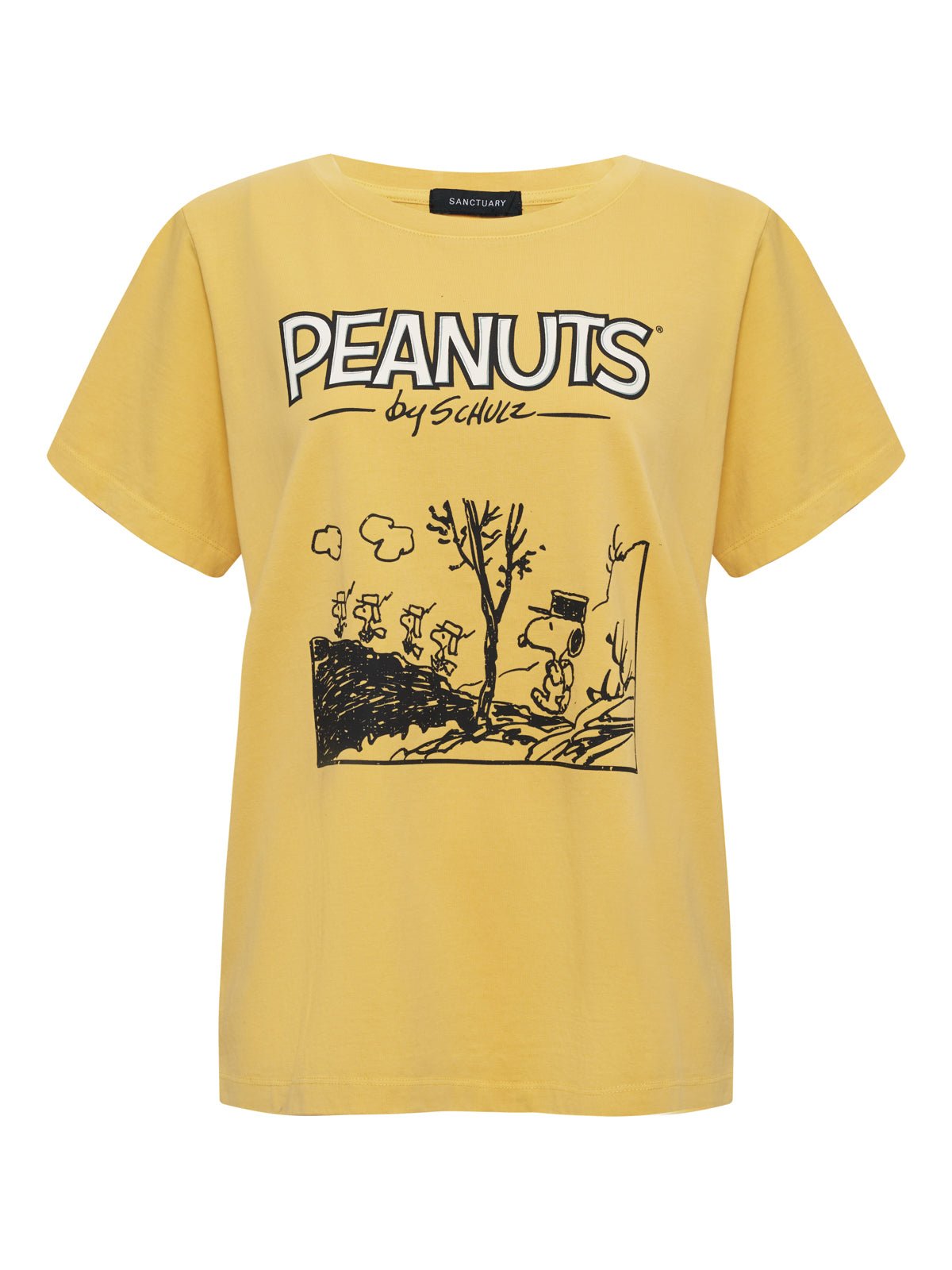 Sanctuary Clothing Popular - MARCHING TEE WASHED GOLD
