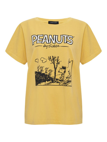 Sanctuary Clothing Popular - MARCHING TEE WASHED GOLD
