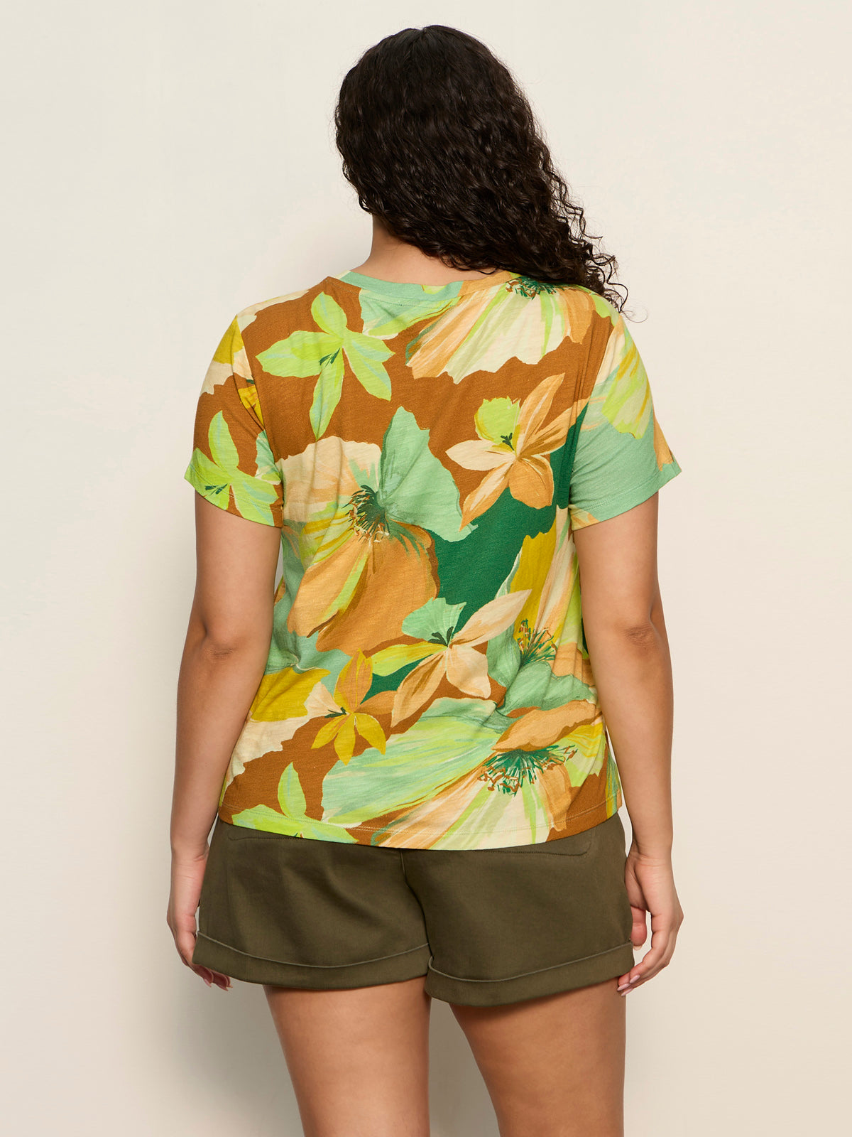 Sanctuary Clothing Trusted - The Perfect Tee Green House Extended Sizing
