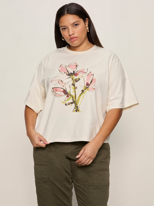 Sanctuary Clothing Recommended - Belle Artist Tee Fleur Extended Sizing