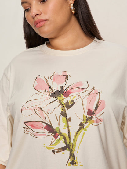 Sanctuary Clothing Recommended - Belle Artist Tee Fleur Extended Sizing