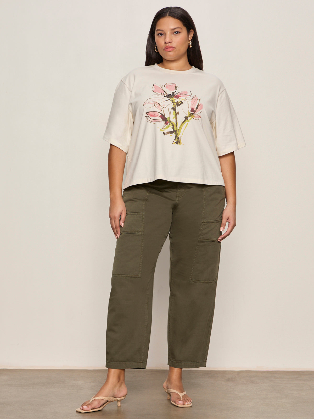 Sanctuary Clothing Recommended - Belle Artist Tee Fleur Extended Sizing