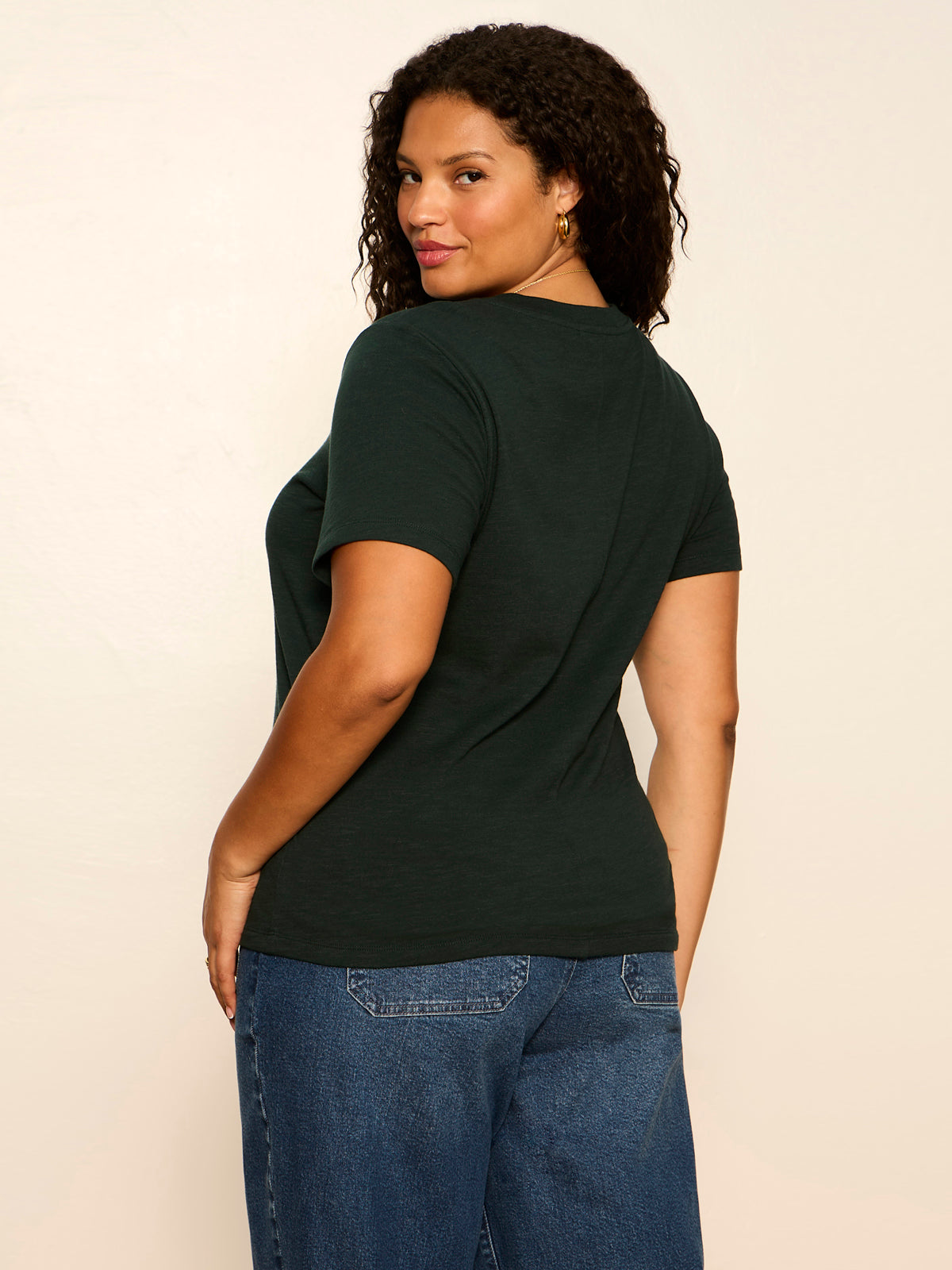 Sanctuary Clothing Premium - Icon Tee Forest Extended Sizing