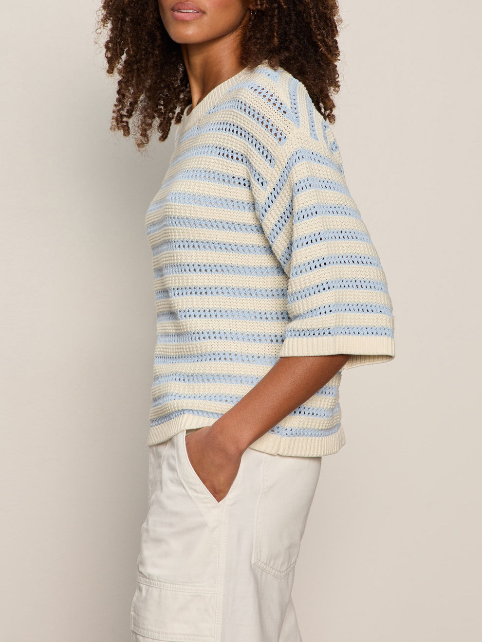Sanctuary Clothing Popular - Elle Sweater Tee Blue Aura/Collagen Petite Sizing
