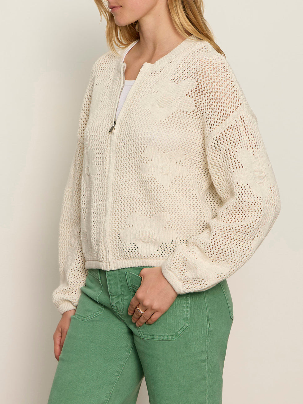 Sanctuary Clothing Best Seller - Daily Escape Flower Pop Bomber Collagen Petite Sizing