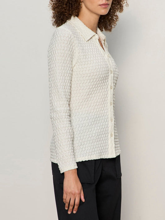 Sanctuary Clothing Hot Sale - Dreamer Shirt Chalk Petite Sizing