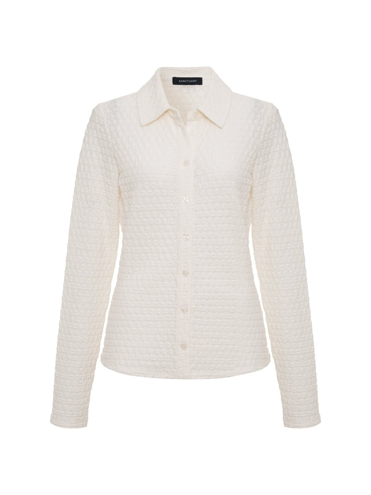 Sanctuary Clothing Hot Sale - Dreamer Shirt Chalk Petite Sizing
