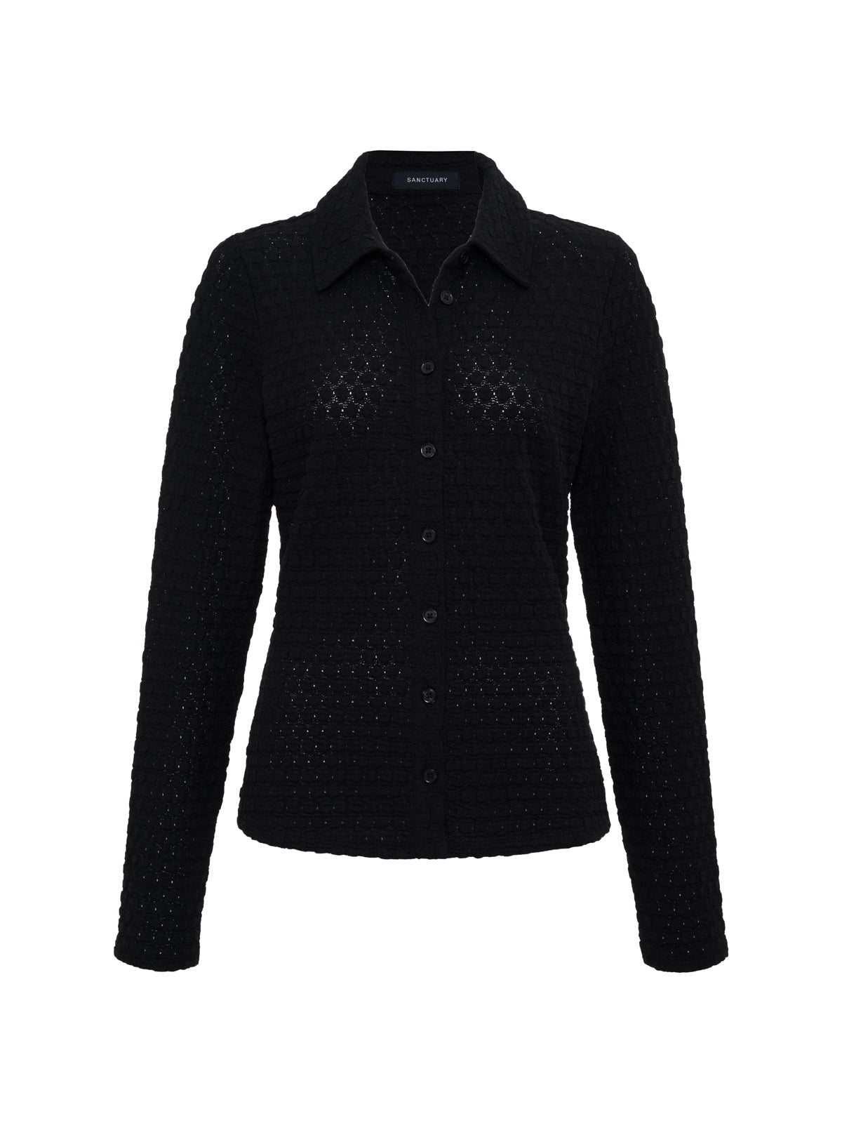 Sanctuary Clothing Great Value - Dreamer Shirt Black Petite Sizing