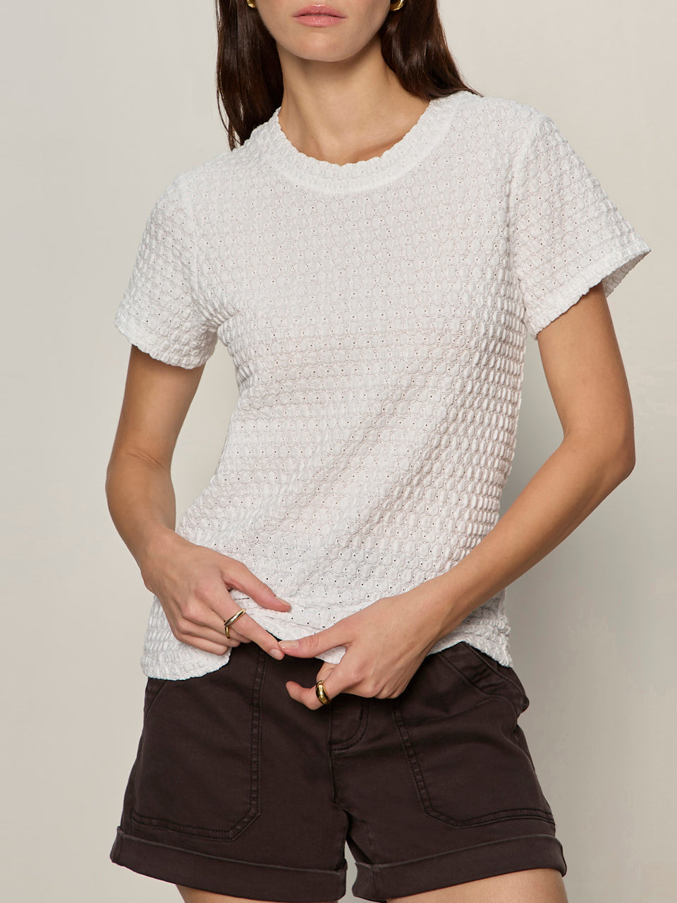 Sanctuary Clothing Best Price - Pucker Up Perfect Tee White Petite Sizing