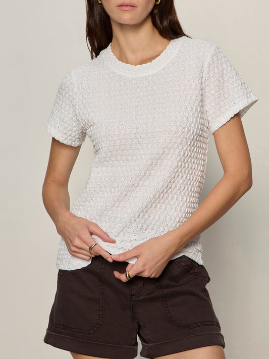 Sanctuary Clothing Best Price - Pucker Up Perfect Tee White Petite Sizing