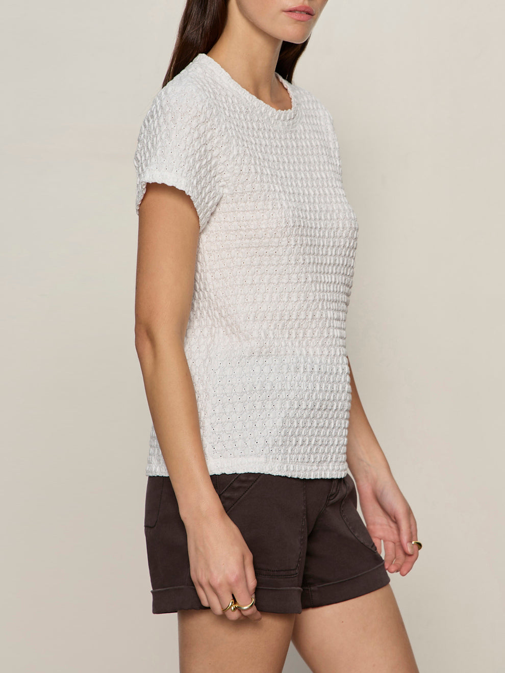 Sanctuary Clothing Best Price - Pucker Up Perfect Tee White Petite Sizing