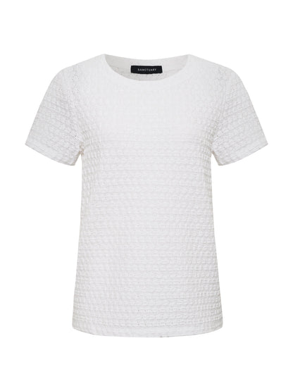 Sanctuary Clothing Best Price - Pucker Up Perfect Tee White Petite Sizing